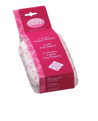 Götz poppenaccessoire – luiers 32-42 cm – set van 5 – Basic Boutique
