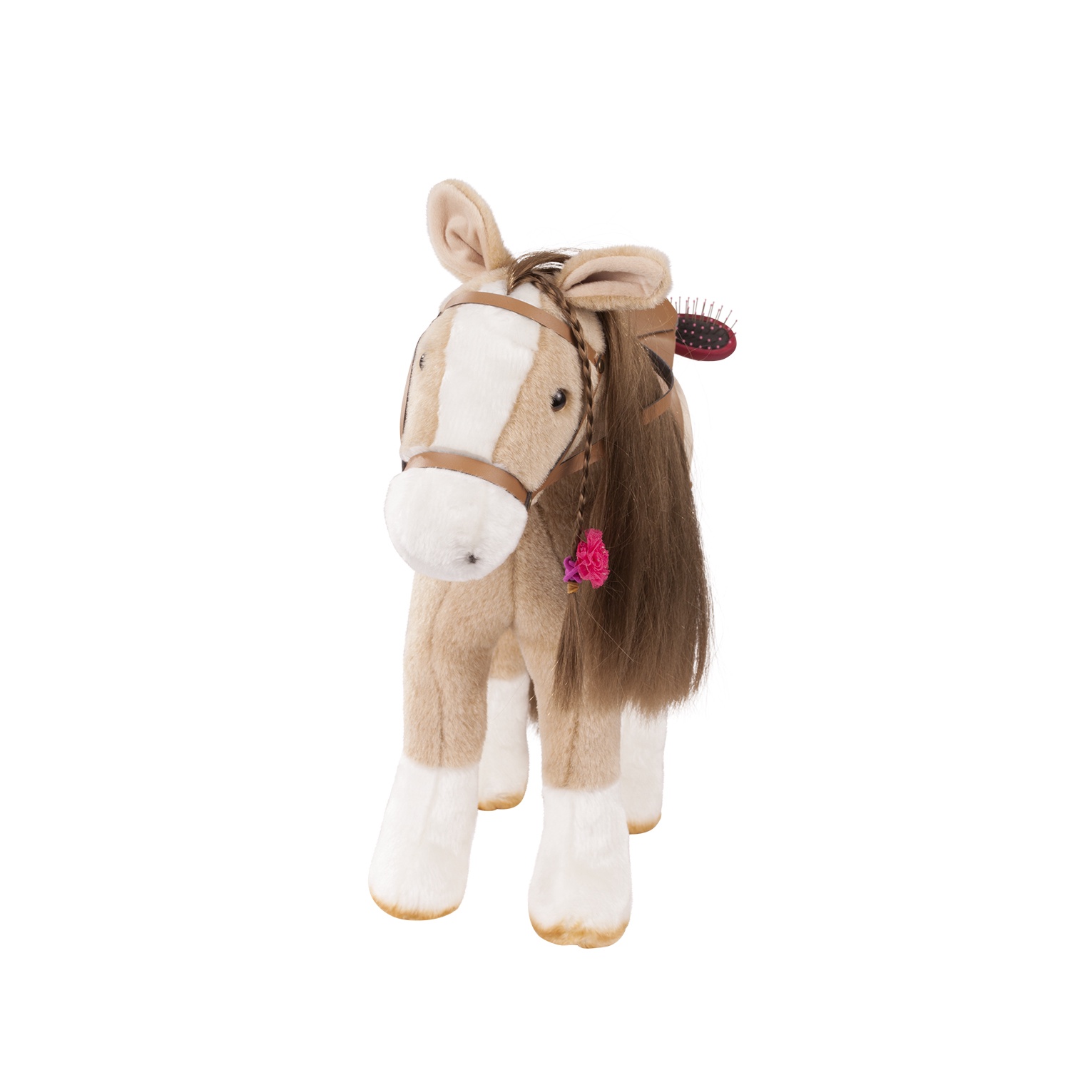 Götz babypop paard Sparky 37 cm met zadel en hoofdstel 3+