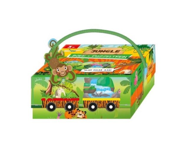 Puzzeltrein Jungle – Lantaarn Publishers