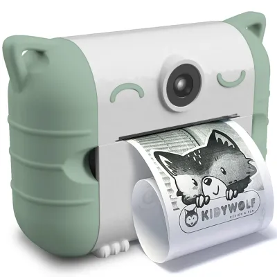 Kidywolf kindercamera Kidyprint – thermische printer mint