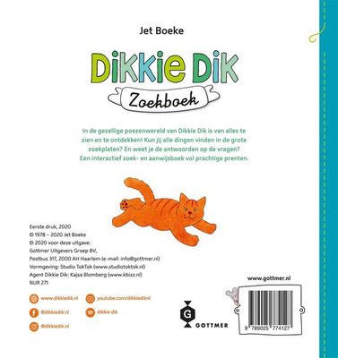 Dikkie Dik zoekboek – Jet Boeke