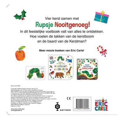 Rupsje Nooitgenoeg – Het is kerst! – Eric Carle