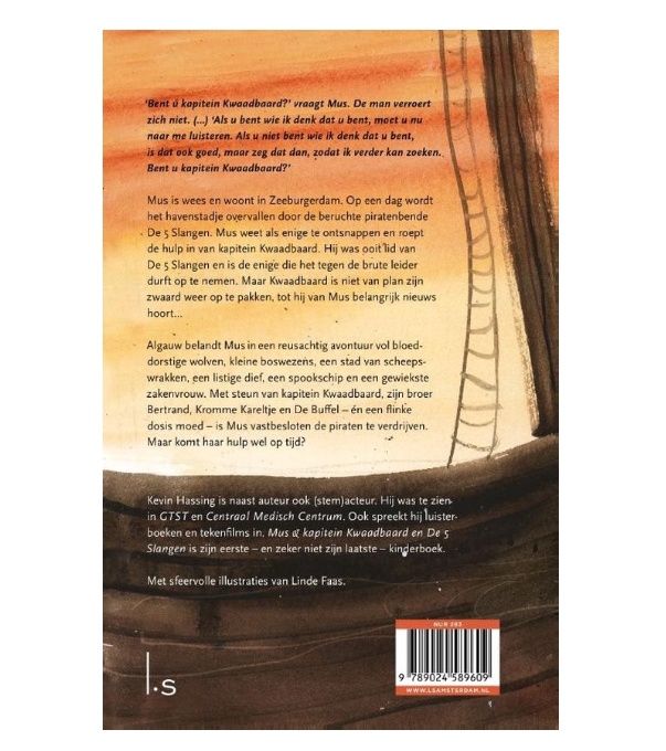 Mus en Kapitein Kwaadbaard 1 – De 5 slangen – Kevin Hassing