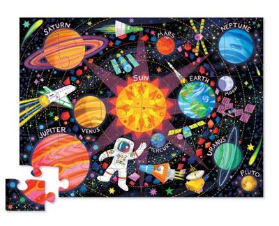 Crocodile Creek kinder vloerpuzzel astronaut 36 stukjes 3+
