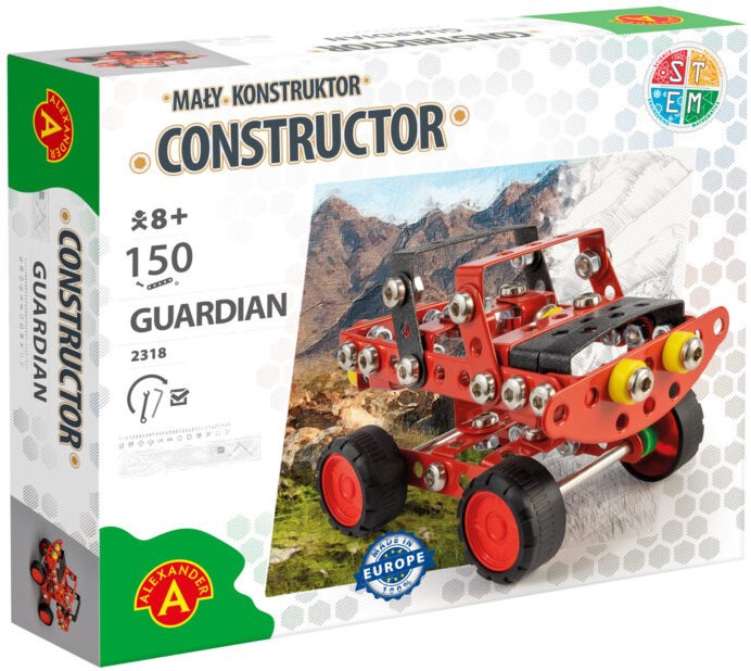 Alexander Toys Constructor Guardian 150-delige bouwset - STEM speelgoed