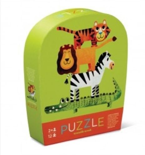 Crocodile Creek puzzel Jungle Vrienden – 12 stukjes

