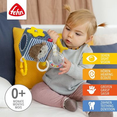 Fehn Activiteitenkubus Otter Theo 0+ 10x10 cm