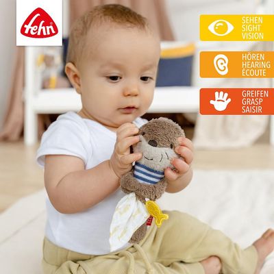 Fehn Grijpknuffel Otter Theo 0+ 16 cm
