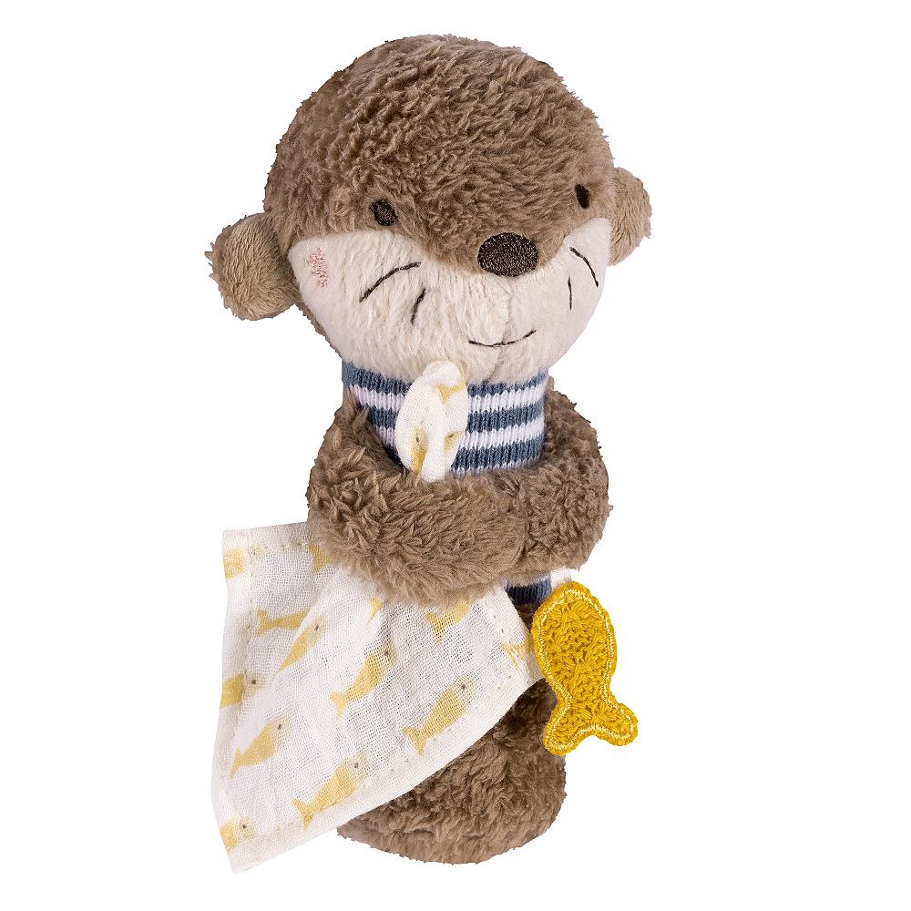 Fehn Grijpknuffel Otter Theo 0+ 16 cm