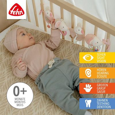 Fehn Kinderwagenspanner Vogel &amp; Muis Feehnland 0+