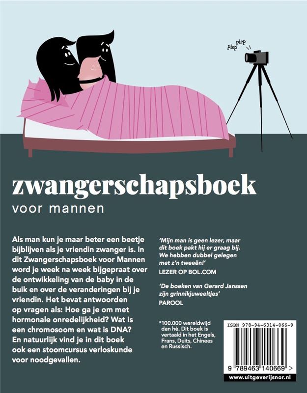 Zwangerschapsboek voor mannen – Gerard Janssen