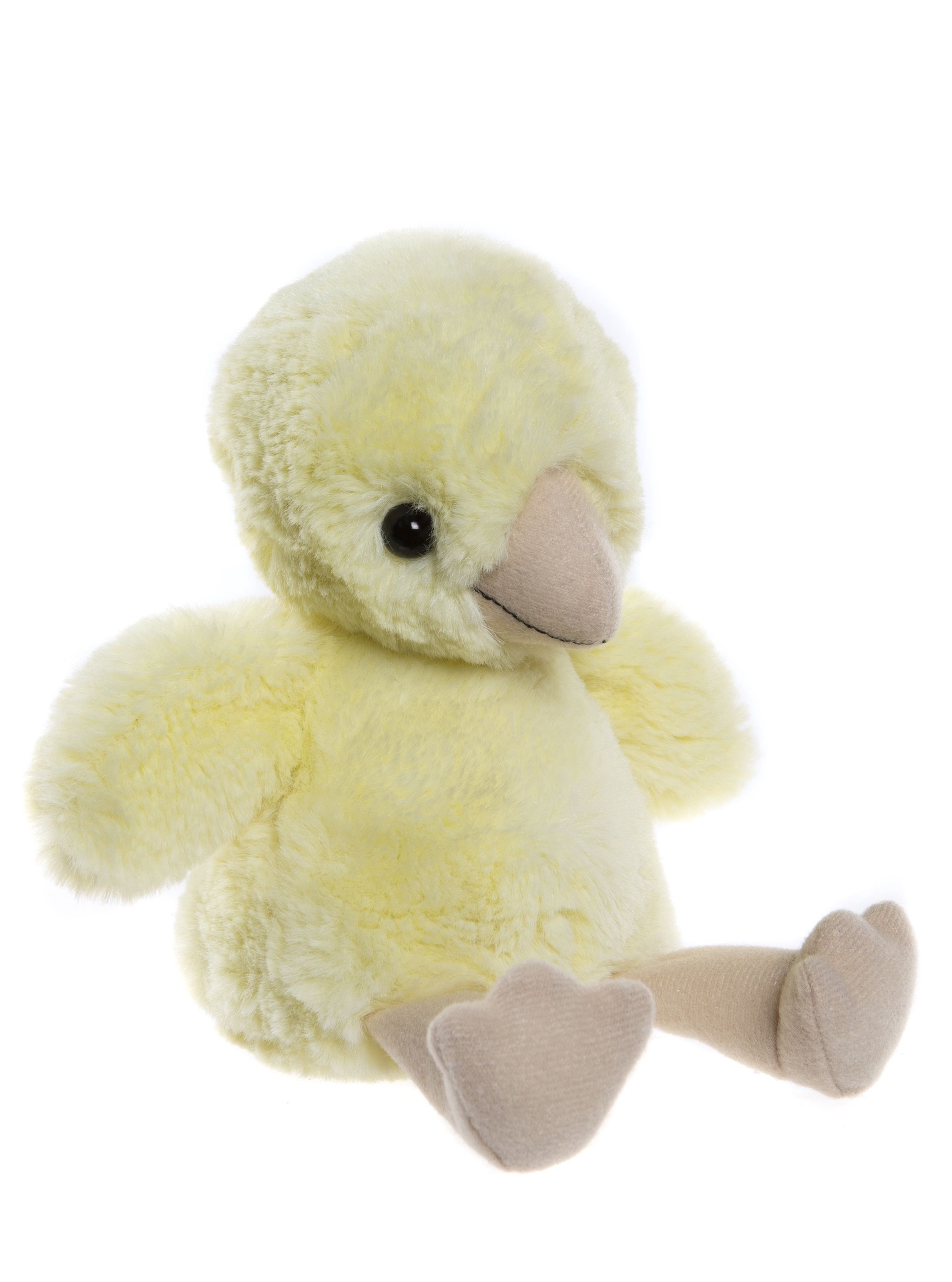 Charlie Bears knuffel Chucky Egg Chick - geel (maat S)
