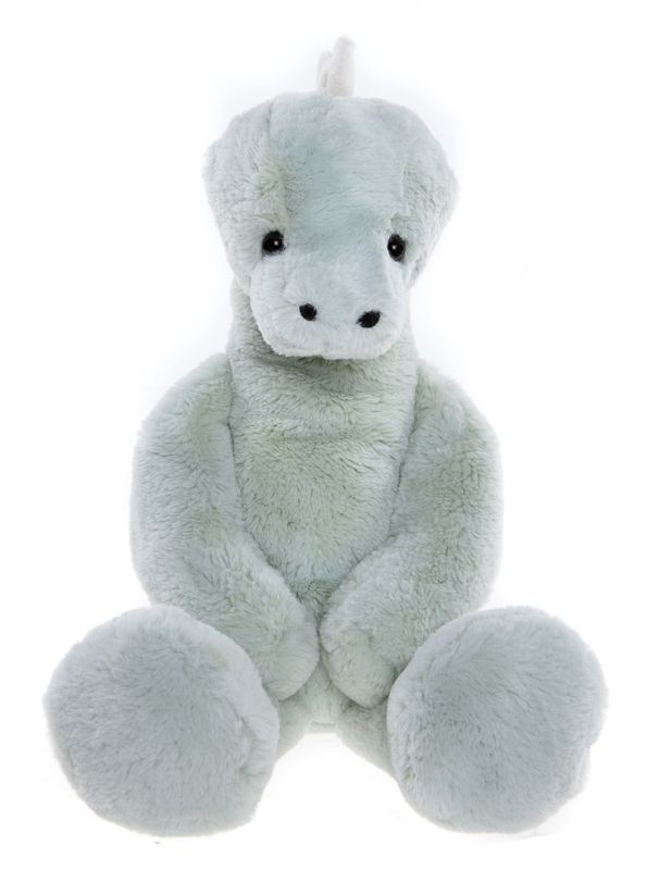 Charlie Bears knuffel Stevie Stegosaurus – groen (41 cm)