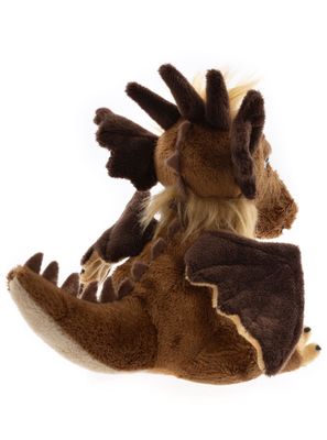 Charlie Bears knuffel Cuddle Cub Lantern Dragon – oranje (13 cm)