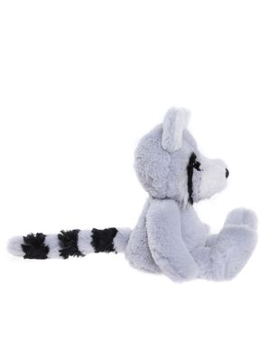 Charlie Bears knuffel Riley Raccoon – grijs (24 cm)