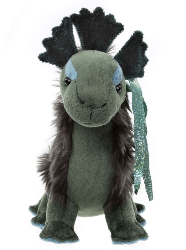 Charlie Bears knuffel Cuddle Cub Nessie – blauwgroen (15 cm)
