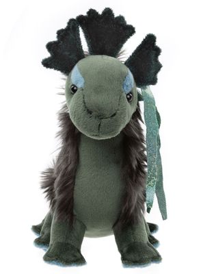Charlie Bears knuffel Cuddle Cub Nessie – blauwgroen (15 cm)