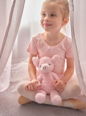 Charlie Bears knuffel Truffles Piglet – roze (24 cm)
