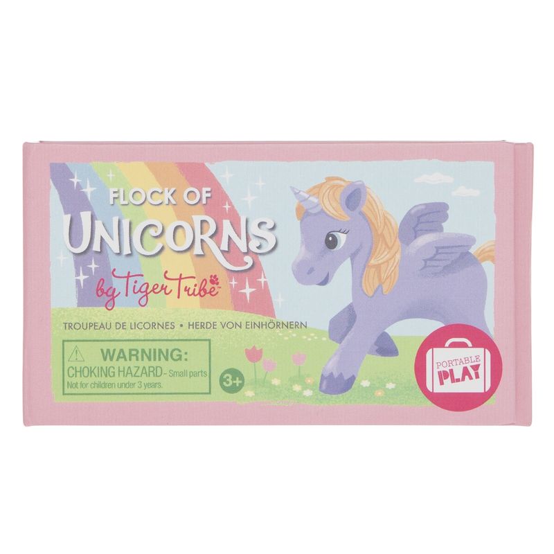 Tiger Tribe Flock of Unicorns speelgoed doosje