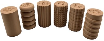 Grennn Mini Roller Set van 6 sensorisch speelgoed