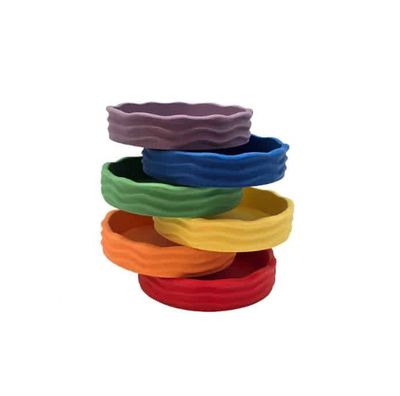 Grennn Wave Regenboogbakjes set sensorisch speelgoed