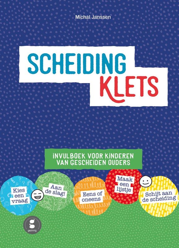 Scheidingklets invulboek voor kinderen – Michal Janssen