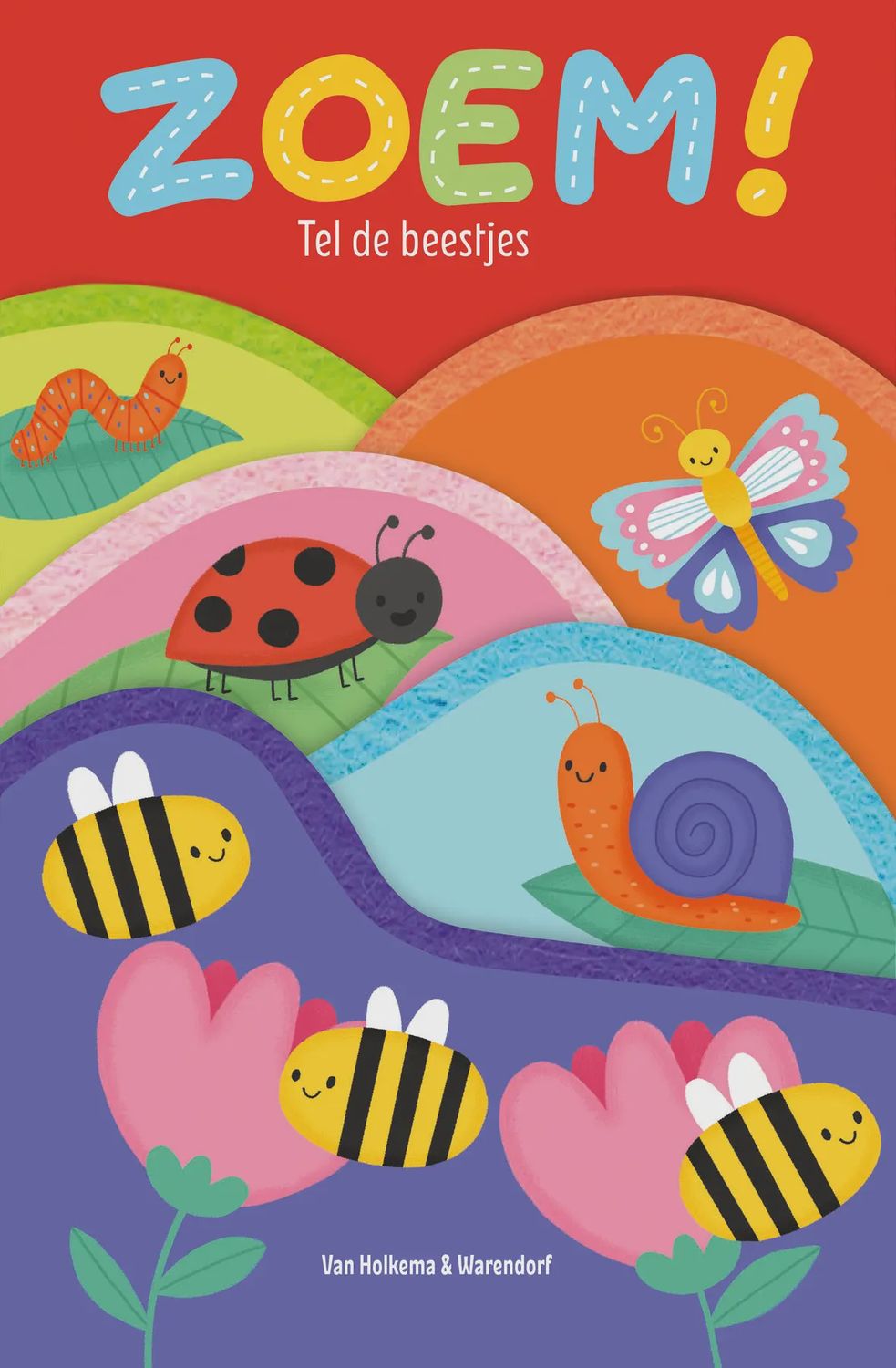 Zoem! Tel de beestjes kartonboek – Roger Priddy