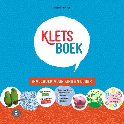 Kletsboek invulboek voor kinderen – Michal Janssen
