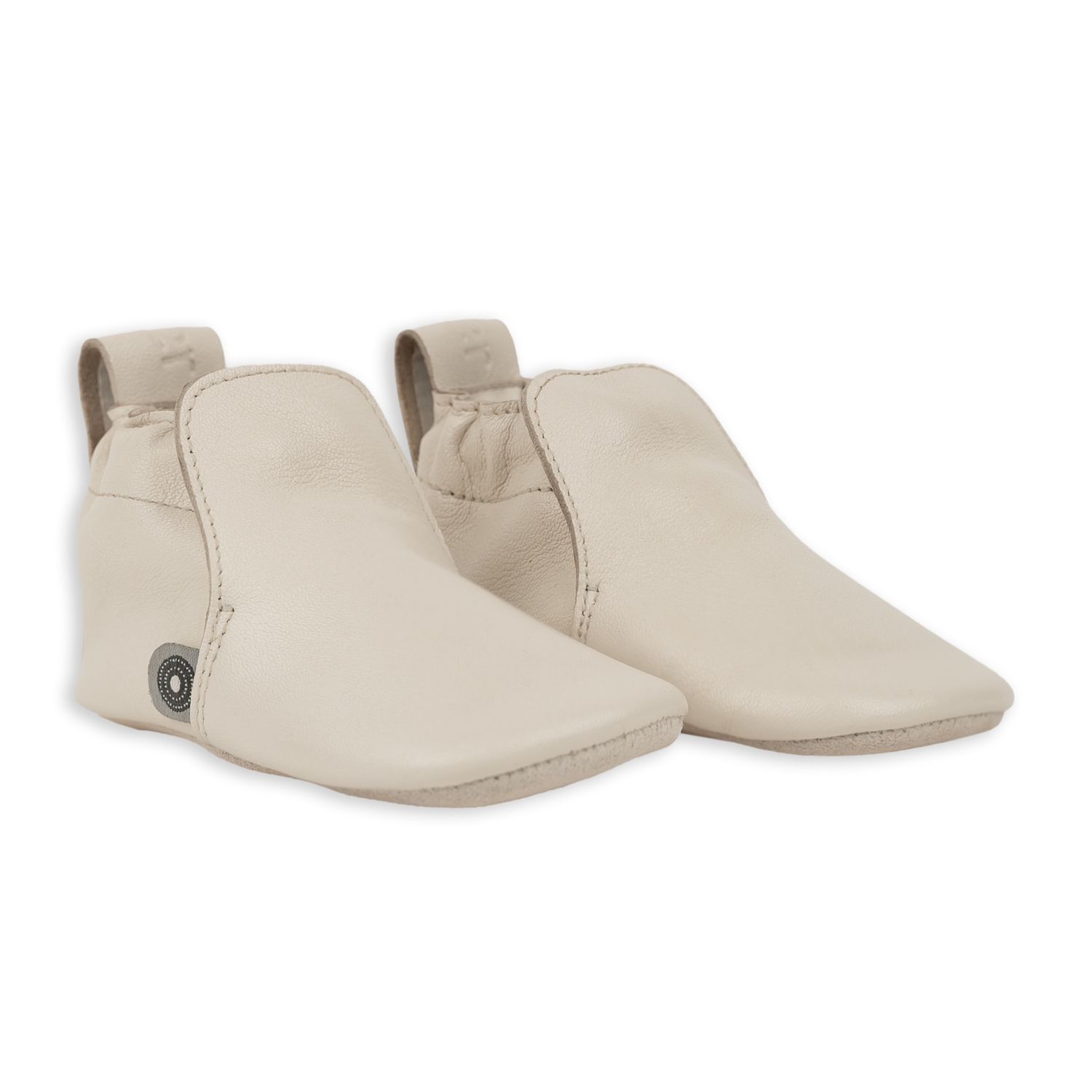 Lodger Leren Babyslofjes Birch newborn