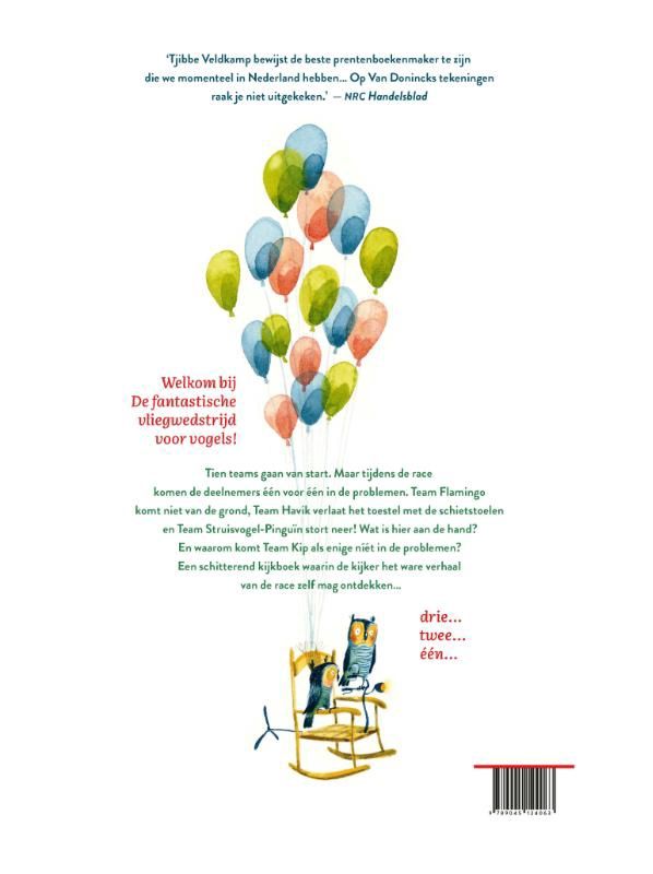 Fantastische vliegwedstrijd prentenboek – Tjibbe Veldkamp