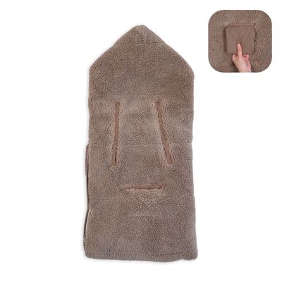 Lodger Wikkeldeken Teddy Wrapper Buffalo ONE newborn