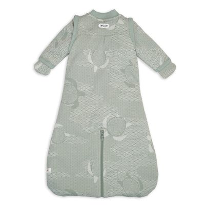 Lodger Newborn Slaapzak Hopper Sleeves Matcha Turtle Silk 50/62 newborn