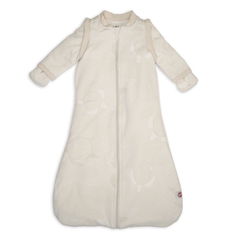 Lodger Newborn Slaapzak Hopper Sleeves Matcha Turtle 50/62 newborn