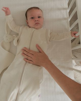 Lodger Newborn Slaapzak Hopper Sleeves Matcha Turtle 50/62 newborn