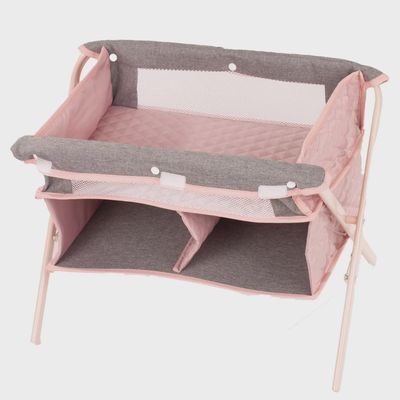 Götz Babybed en Verschoontafel Soft Mood poppenaccessoires roze
