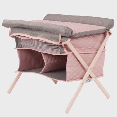 Götz Babybed en Verschoontafel Soft Mood poppenaccessoires roze 