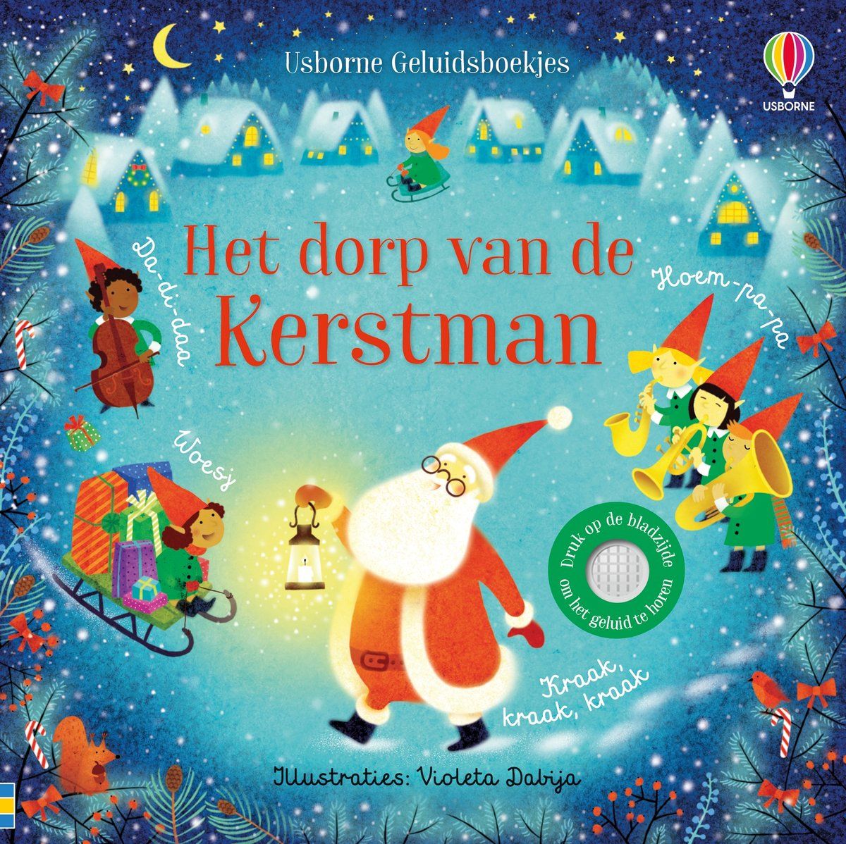 Usborne Geluidsboekjes 1 - Het dorp van de Kerstman - Sam Taplin