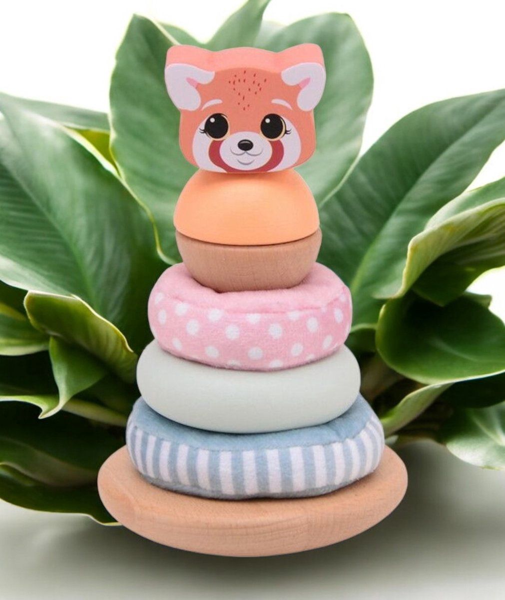 Joueco The Wildies Family Stapeltoren speelgoed