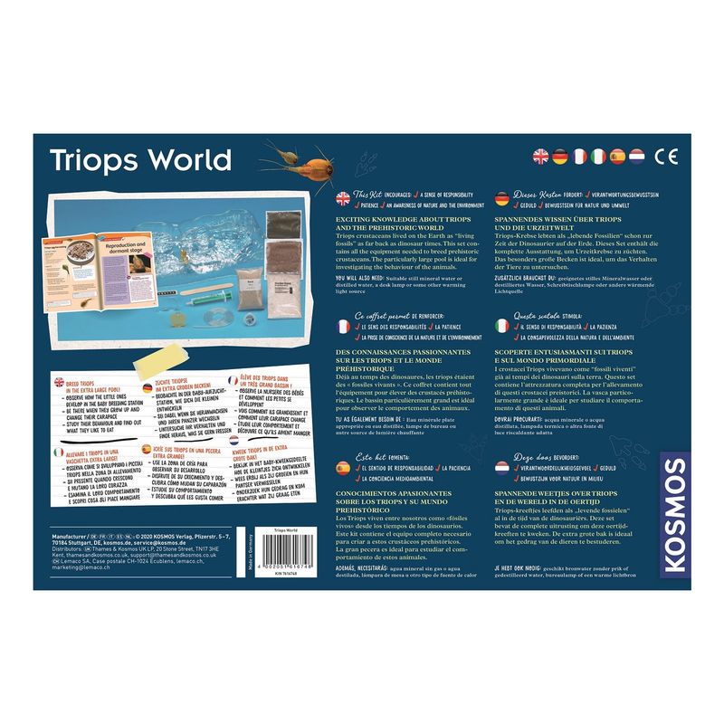 Kosmos Wereld van de Triops STEM speelgoed
