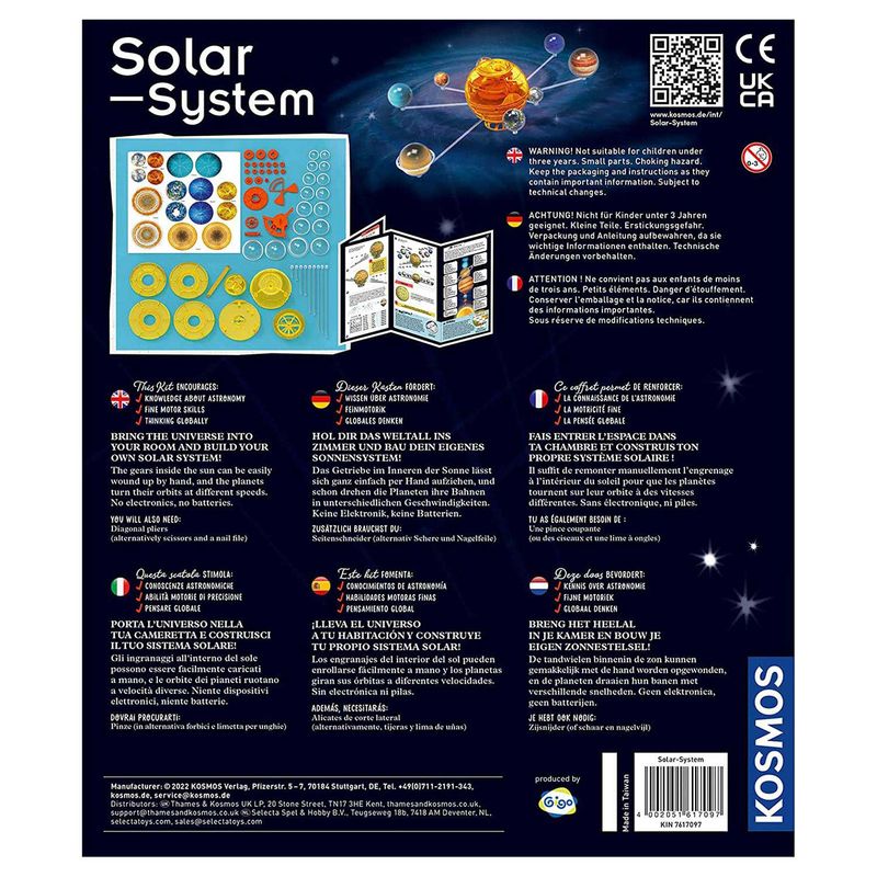 Kosmos Baan om de Aarde – Solar Systeem STEM speelgoed