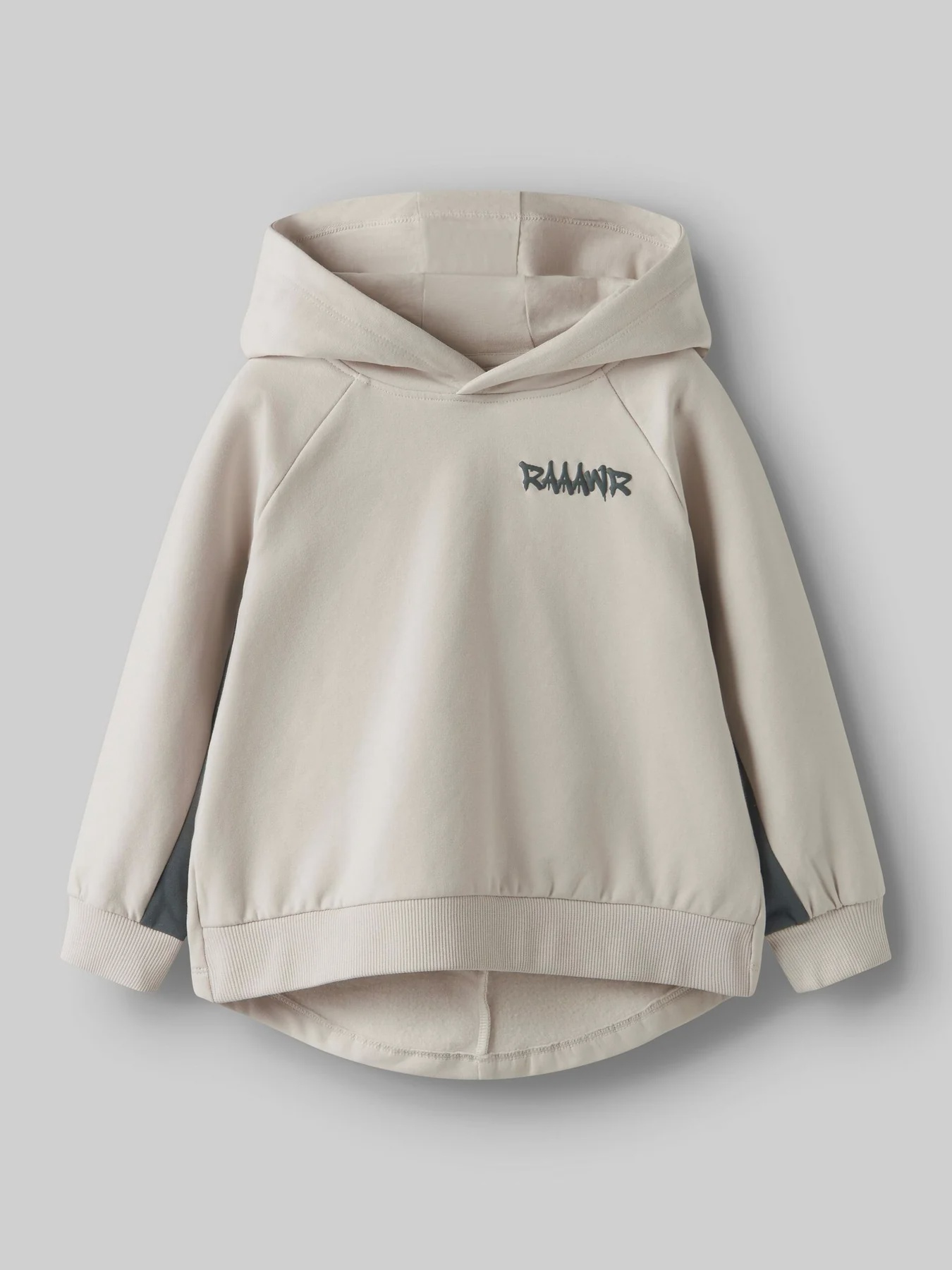 Name It mini - hoodie Pumice Stone