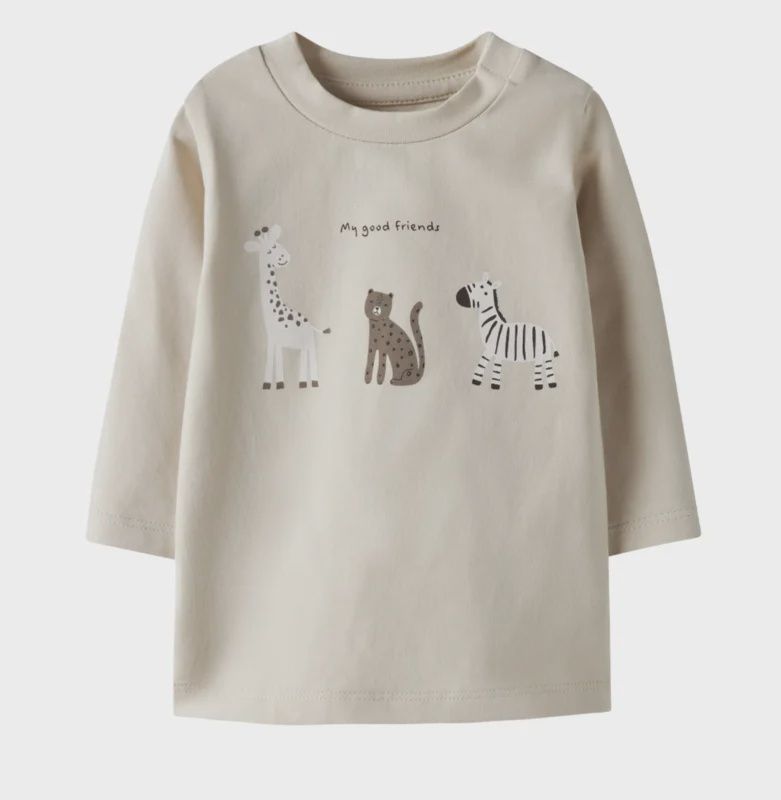 Name It Mini NBNTutty baby top biologisch katoen de voorkant