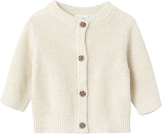 Name it baby - vest Peyote Melange voorkant