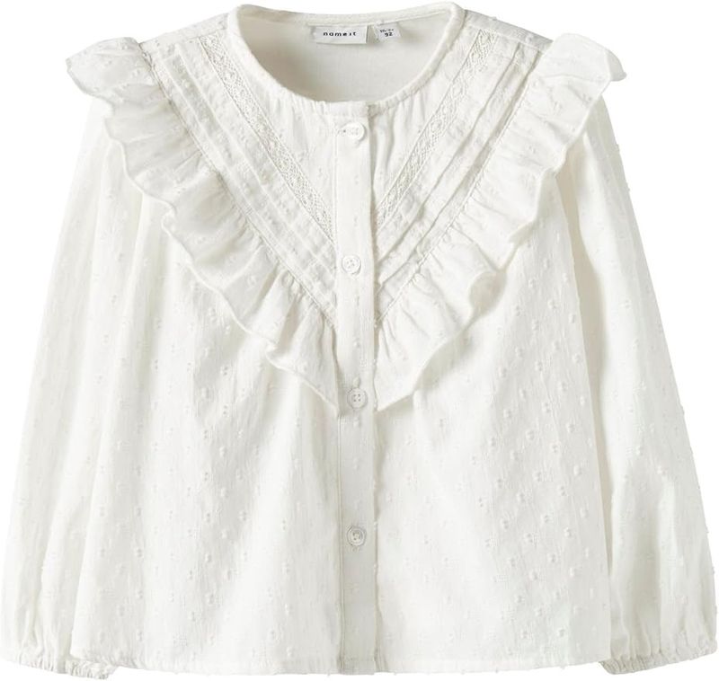 Name it mini - blouse Cloud Dancer