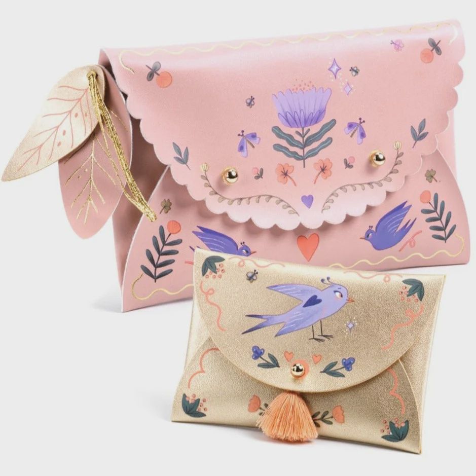 Djeco knutselset Sweet Fashionista – knutselen de 2 tasjes die je kunt maken met de DIY