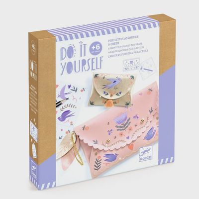 Djeco knutselset Sweet Fashionista – knutselen in de verpakking