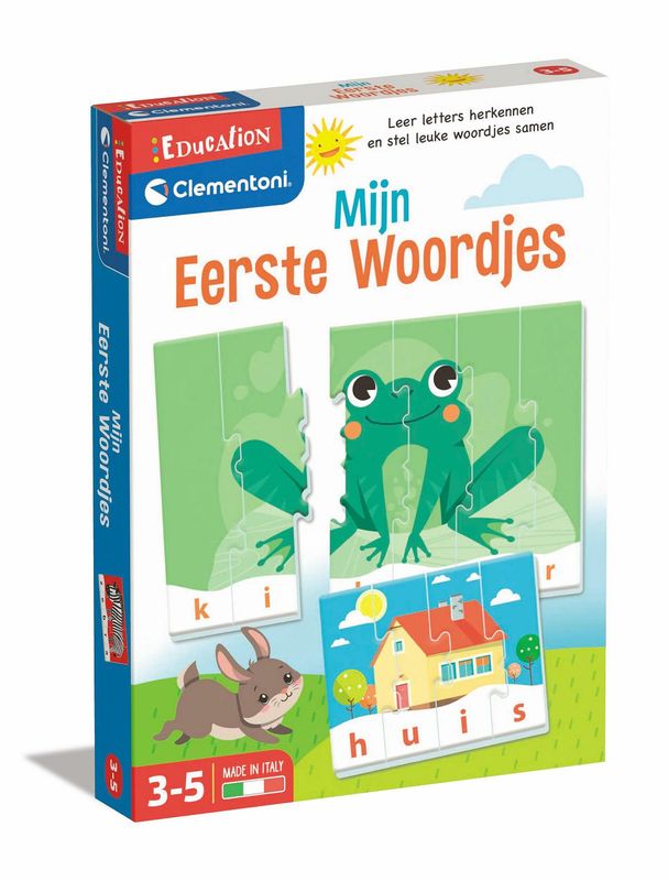 Clementoni Education Mijn eerste woordjes bordspel