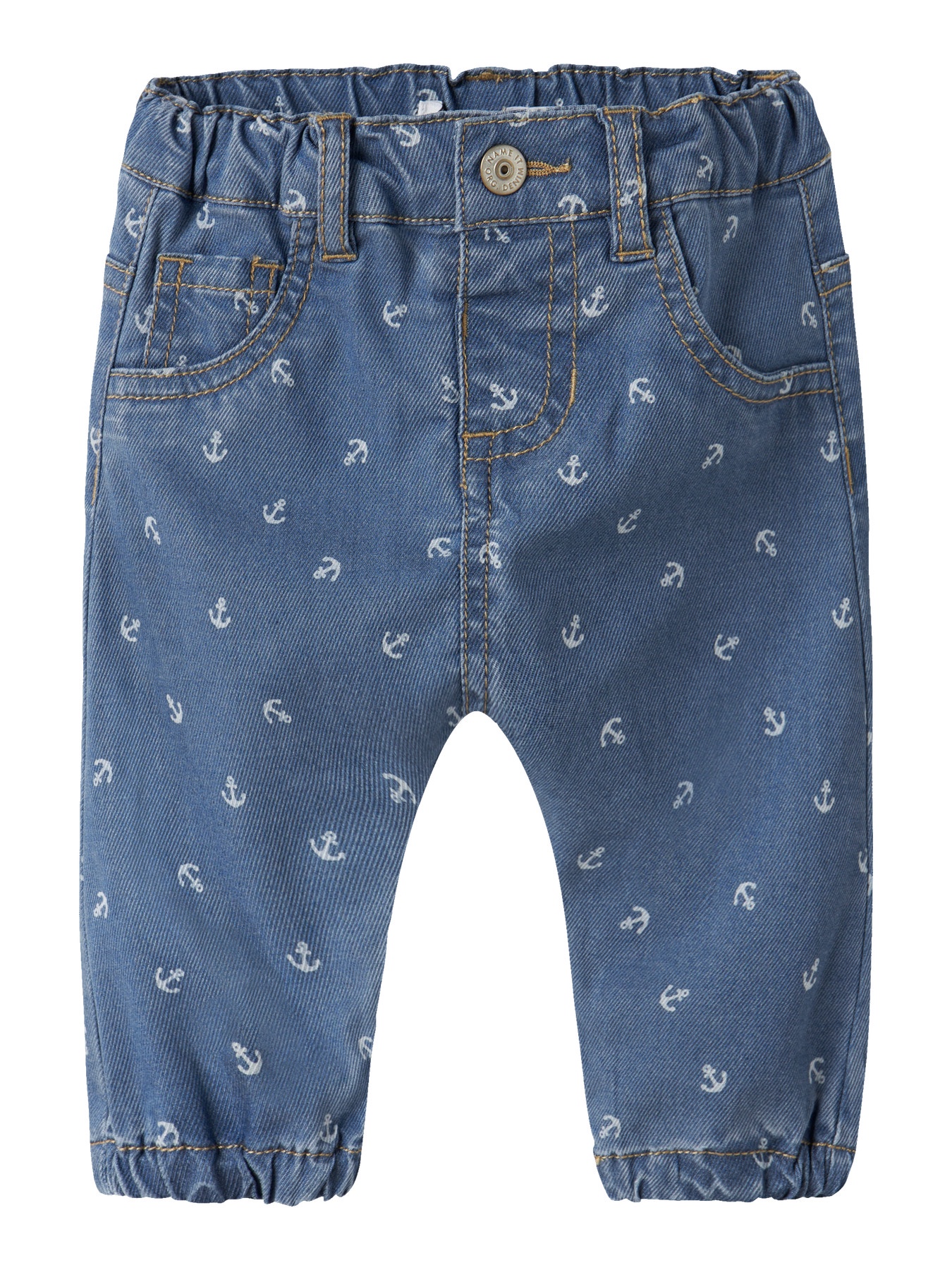 Name it Baby BEN BOW TAP R AOP JEANS 1103-YB F Blue