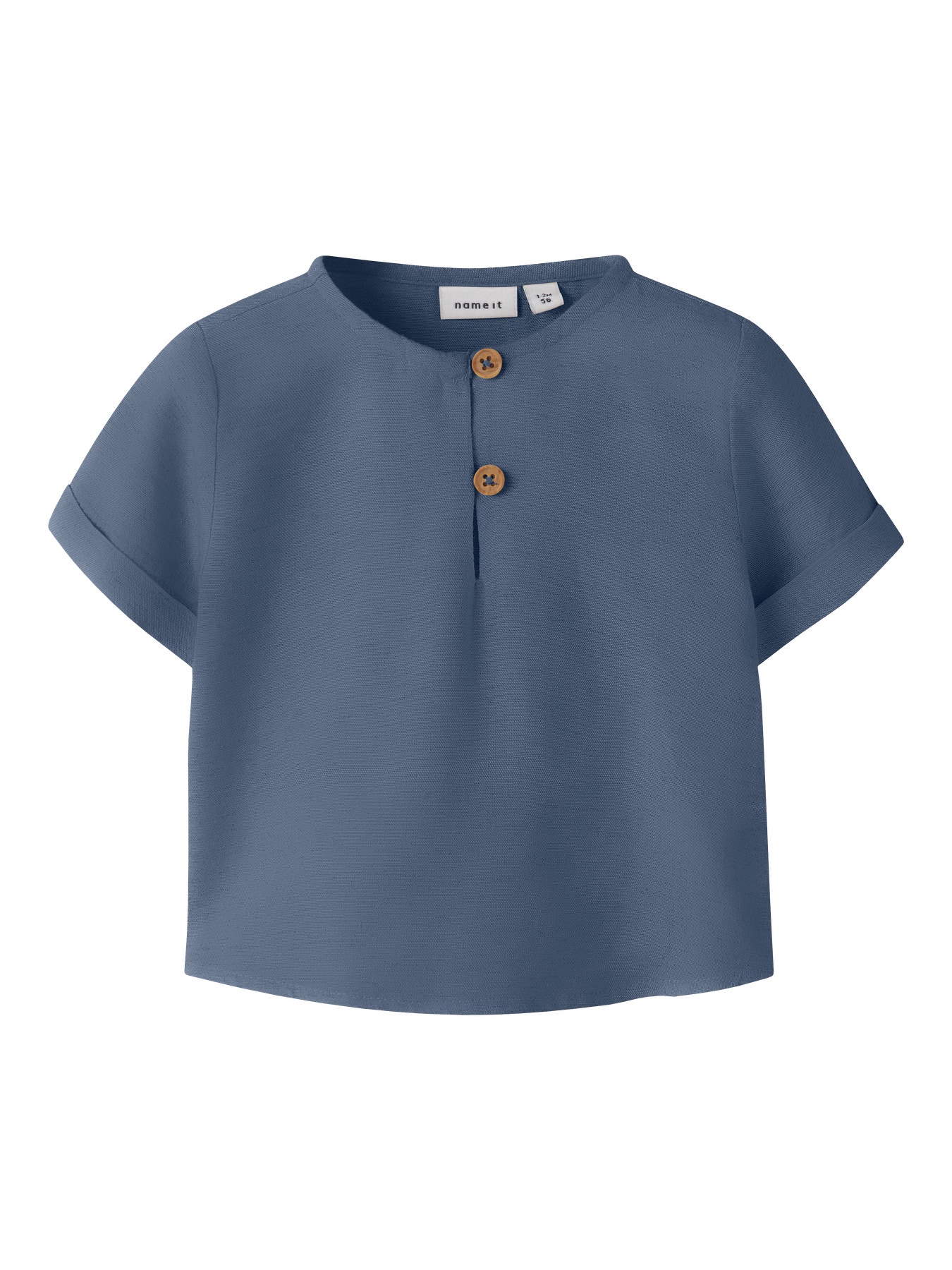 Name it Baby - FAHER SS TOP Blue