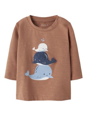 Name it Baby FAKIR LS TOP BOX Brown